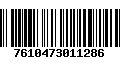 Código de Barras 7610473011286