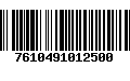 Código de Barras 7610491012500