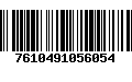 Código de Barras 7610491056054