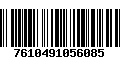 Código de Barras 7610491056085