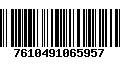 Código de Barras 7610491065957