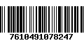 Código de Barras 7610491078247