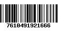 Código de Barras 7610491921666