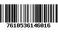 Código de Barras 7610536146016