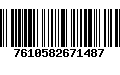 Código de Barras 7610582671487