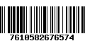 Código de Barras 7610582676574