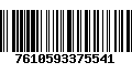 Código de Barras 7610593375541