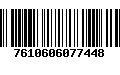 Código de Barras 7610606077448