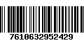 Código de Barras 7610632952429