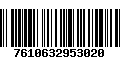 Código de Barras 7610632953020