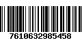 Código de Barras 7610632985458