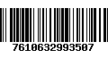 Código de Barras 7610632993507