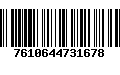 Código de Barras 7610644731678