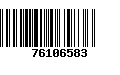 Código de Barras 76106583