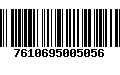 Código de Barras 7610695005056