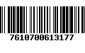 Código de Barras 7610700613177