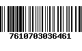 Código de Barras 7610703036461