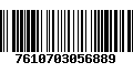 Código de Barras 7610703056889