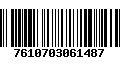 Código de Barras 7610703061487