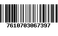 Código de Barras 7610703067397