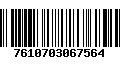 Código de Barras 7610703067564