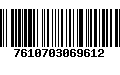 Código de Barras 7610703069612