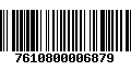 Código de Barras 7610800006879