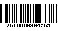 Código de Barras 7610800994565