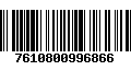 Código de Barras 7610800996866