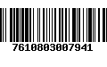 Código de Barras 7610803007941