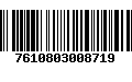 Código de Barras 7610803008719