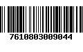 Código de Barras 7610803009044