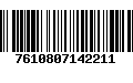 Código de Barras 7610807142211