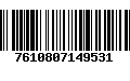 Código de Barras 7610807149531