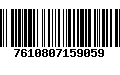 Código de Barras 7610807159059