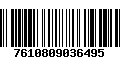 Código de Barras 7610809036495