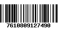 Código de Barras 7610809127490