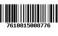 Código de Barras 7610815008776