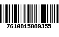 Código de Barras 7610815089355