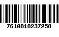 Código de Barras 7610818237258