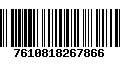 Código de Barras 7610818267866