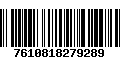 Código de Barras 7610818279289