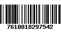 Código de Barras 7610818297542