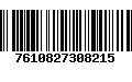 Código de Barras 7610827308215