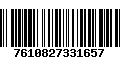 Código de Barras 7610827331657