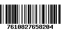 Código de Barras 7610827658204