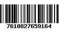 Código de Barras 7610827659164