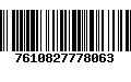 Código de Barras 7610827778063