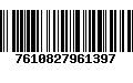 Código de Barras 7610827961397