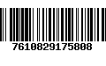 Código de Barras 7610829175808